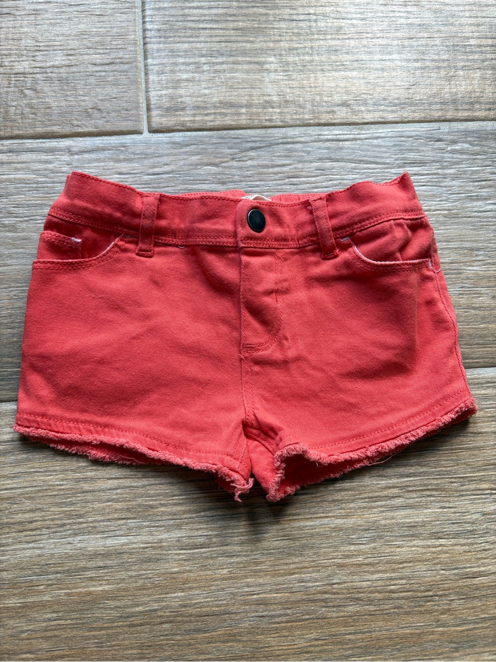 Adorable Tangerine Girl’s ROXY Cut Off Shorts, Size 24 months